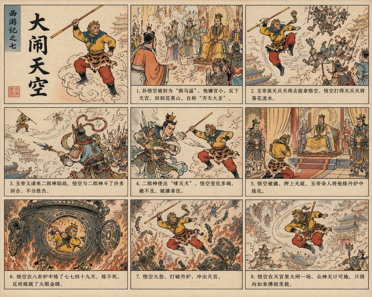 西游记中国漫画
