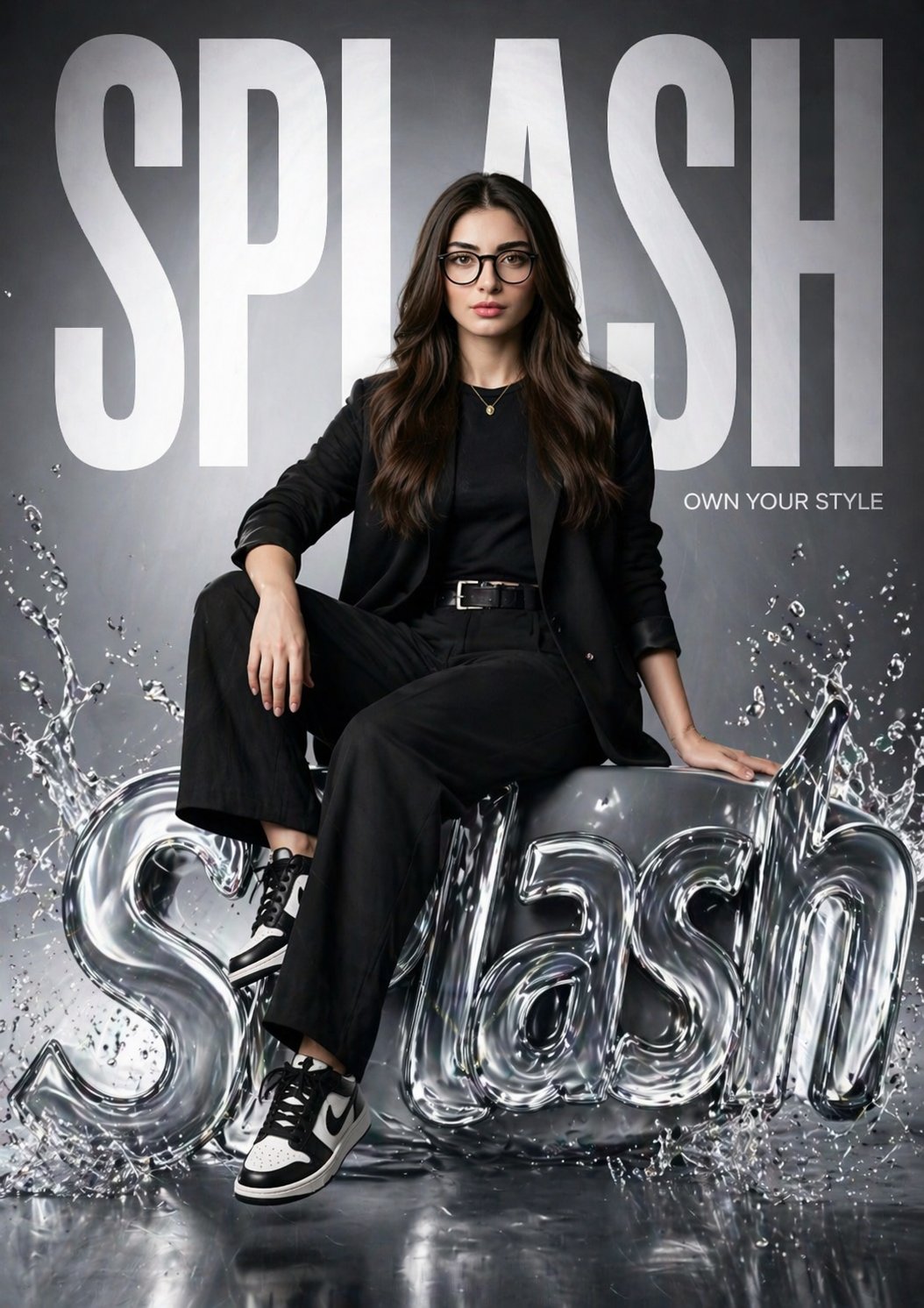 SPLASH时尚品牌超写实宣传海报